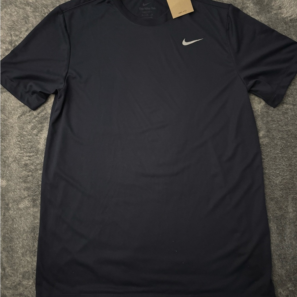 Nike Men's Dark Gray Short Sleeve Tee